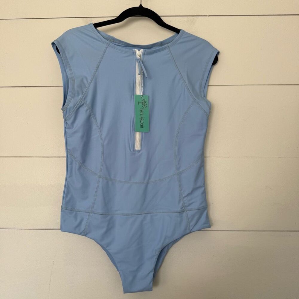 Tiare Hawaii Women’s Large Lavender Bond One Piece Swim New